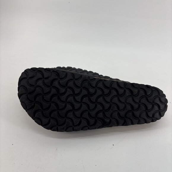 Birkenstock Madrid Birko-Flor Sandals Adjustable Sz US 8 EU 38Black Womens - Picture 10 of 14